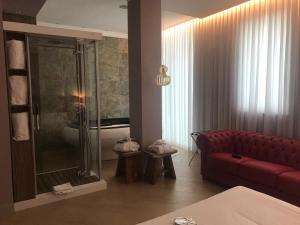 Koupelna v ubytování Palazzo Dei Mercanti - Dimora & Spa