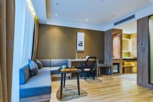 Posezení v ubytování Atour Hotel (Wenzhou International Airport Olympic Sports Center)