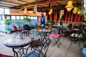 Restaurace v ubytování Dar Berrada - Ziat & Appartement