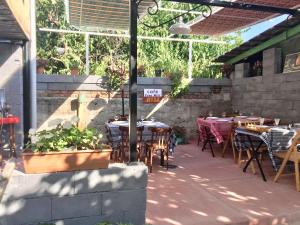 Restaurace v ubytování Guesthouse AISI in Lagodekhi