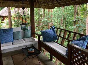 Un jardín fuera de Sang Tong Huts