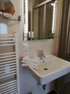 Koupelna v ubytování Ferienwohnung Kreidl Ilse