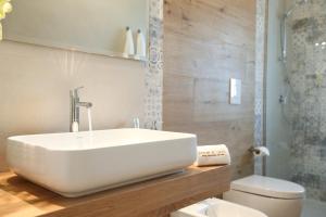 A bathroom at Amor di Casa