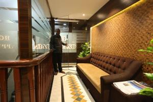 Vstupní hala nebo recepce v ubytování Hotel Happyland