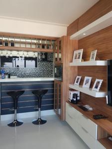 Kuchyň nebo kuchyňský kout v ubytování Porto Real Resort