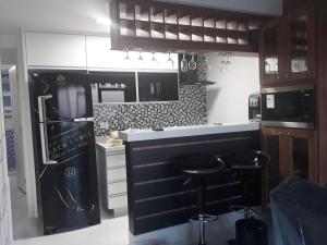 Kuchyň nebo kuchyňský kout v ubytování Porto Real Resort