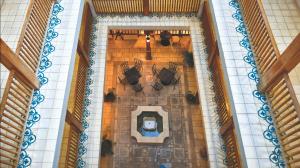 Bilik mandi di Hotel Presidente Las Tablas