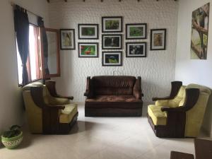 Posezení v ubytování Fami Hotel Vive Jardin