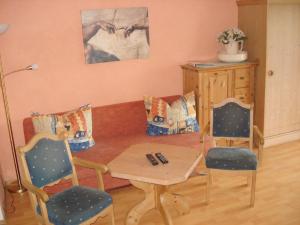 Posezení v ubytování Haus Hönigsgrub