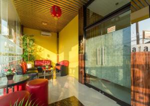 Posezení v ubytování Hotel Domino