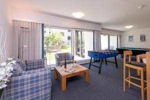 Χώρος καθιστικού στο Zuhause in den Alpen Ihre Ferienwohnung mit Hallenbad und Sauna
