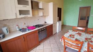 Kuchyňa alebo kuchynka v ubytovaní Apartmány - Vidnava