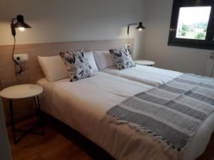 Posteľ alebo postele v izbe v ubytovaní Iacobus VUT-CO-00371O
