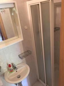 Koupelna v ubytování Apartments Klabjan