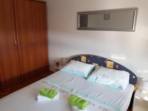 Posteľ alebo postele v izbe v ubytovaní Sunny Kvarner Apartment