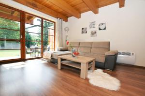 Posezení v ubytování Apartmán U Sikorek