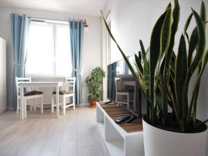 Posedenie v ubytovaní Airport Residence Blue