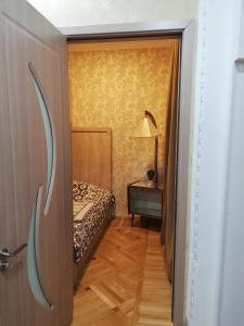 Postel nebo postele na pokoji v ubytování Tsera House