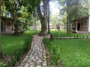 Kebun di luar El Bosque Hotel