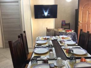 TV a/nebo společenská místnost v ubytování Ruben holiday