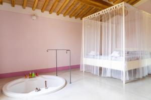 Ένα μπάνιο στο Agriturismo Montelovesco