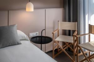 Posteľ alebo postele v izbe v ubytovaní GHT Miratge - Only Adults 18 and up