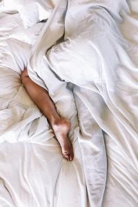 Letto o letti in una camera di Almdorf Omlach, Fanningberg