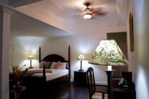 Katil atau katil-katil dalam bilik di Grand Hotel Excelsior Port Royal