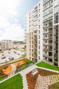 Budova, v ktorej sa apartmán nachádza