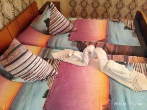 Voodi või voodid majutusasutuse Downtown guest house toas
