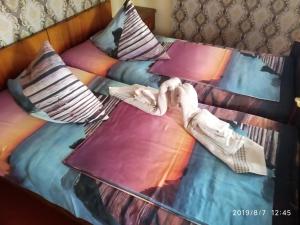 Voodi või voodid majutusasutuse Downtown guest house toas