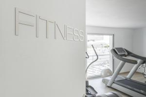 Fitness centrum a/nebo fitness zařízení v ubytování Hotel Vittoria