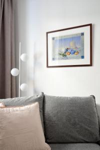 Istumisnurk majutusasutuses Art in Athens Suite