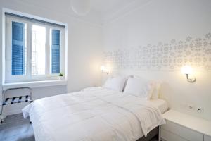 Voodi või voodid majutusasutuse Art in Athens Suite toas