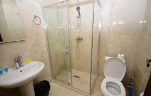 Koupelna v ubytování Hotel 725 B