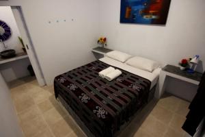 Postel nebo postele na pokoji v ubytování De Vir House