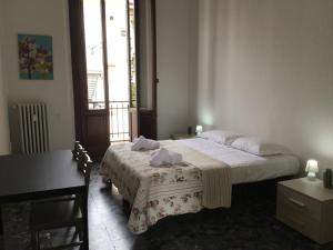Posteľ alebo postele v izbe v ubytovaní Fortezza Third floor