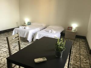 Posteľ alebo postele v izbe v ubytovaní Fortezza Third floor