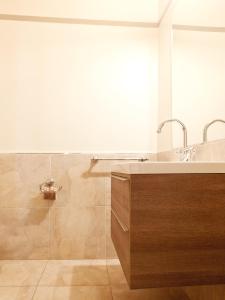Koupelna v ubytování Hotel Mignon