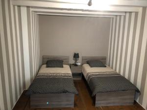 Postel nebo postele na pokoji v ubytování Spacieux appartement 2/6 pers 110m² proche CNPE