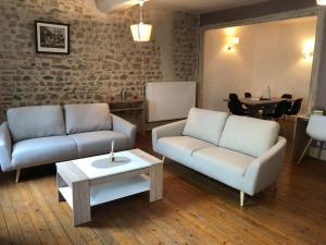Posezení v ubytování Spacieux appartement 2/6 pers 110m² proche CNPE