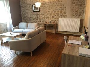 Posezení v ubytování Spacieux appartement 2/6 pers 110m² proche CNPE