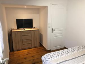 Postel nebo postele na pokoji v ubytování Spacieux appartement 2/6 pers 110m² proche CNPE