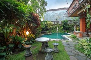 Zahrada ubytování Pering Bungalow Ubud