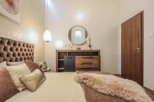 Posteľ alebo postele v izbe v ubytovaní Bengt Apartment Dohány Str.