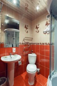 Kupaonica u objektu Olginskaya Hotel