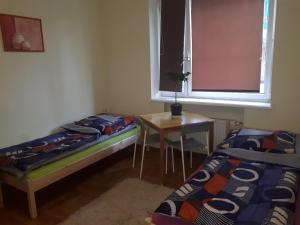 Posteľ alebo postele v izbe v ubytovaní Macedonia Home