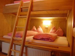Cama o camas de una habitación en Schermerhütten