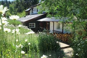 Un jardín fuera de Hosteria Las Cartas