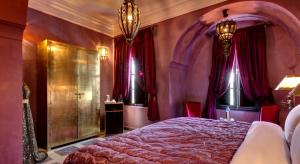 Ein Bett oder Betten in einem Zimmer der Unterkunft Riad Wow